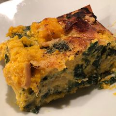 Spinach, Ricotta & Butternut Squash Lasagne A picture of Spinach, Ricotta & Butternut Squash Lasagne.