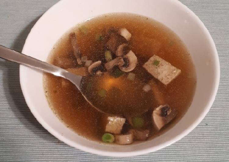 Recette: Bouillon express