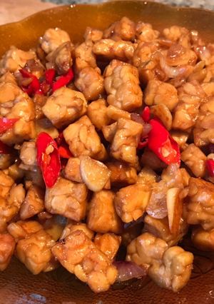 Foto resep Orek Tempe Gurih Manis Basah