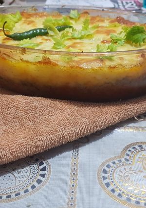 A picture of Potato pie (english styl).