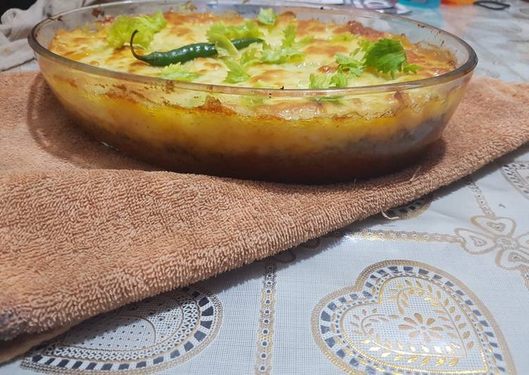 Recipe of Delicious Potato pie (english styl)