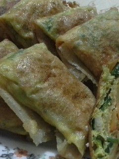 Foto resep Martabak telur rasa kare