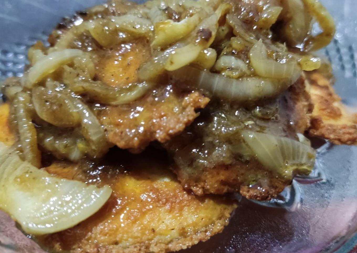 Tahu Telur Goreng Siram