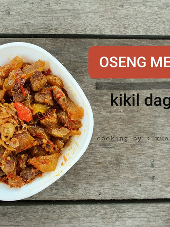 Anti Ribet, Memasak 38. Oseng Mercon Kikil Daging Gampang