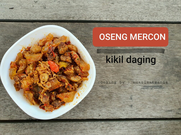 Anti Ribet, Memasak 38. Oseng Mercon Kikil Daging Gampang