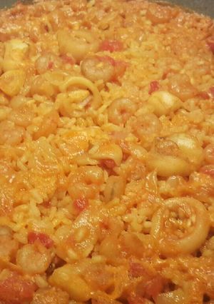 Una foto de Arroz a banda