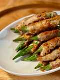 Okra Pork Rolls