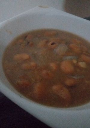 صورة لوصفة الفول المدمس في البيت للسحور😋😋😋