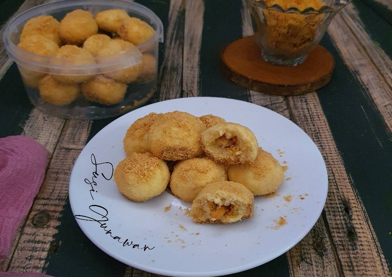 Chicken Floss Cookies (kukis abon)