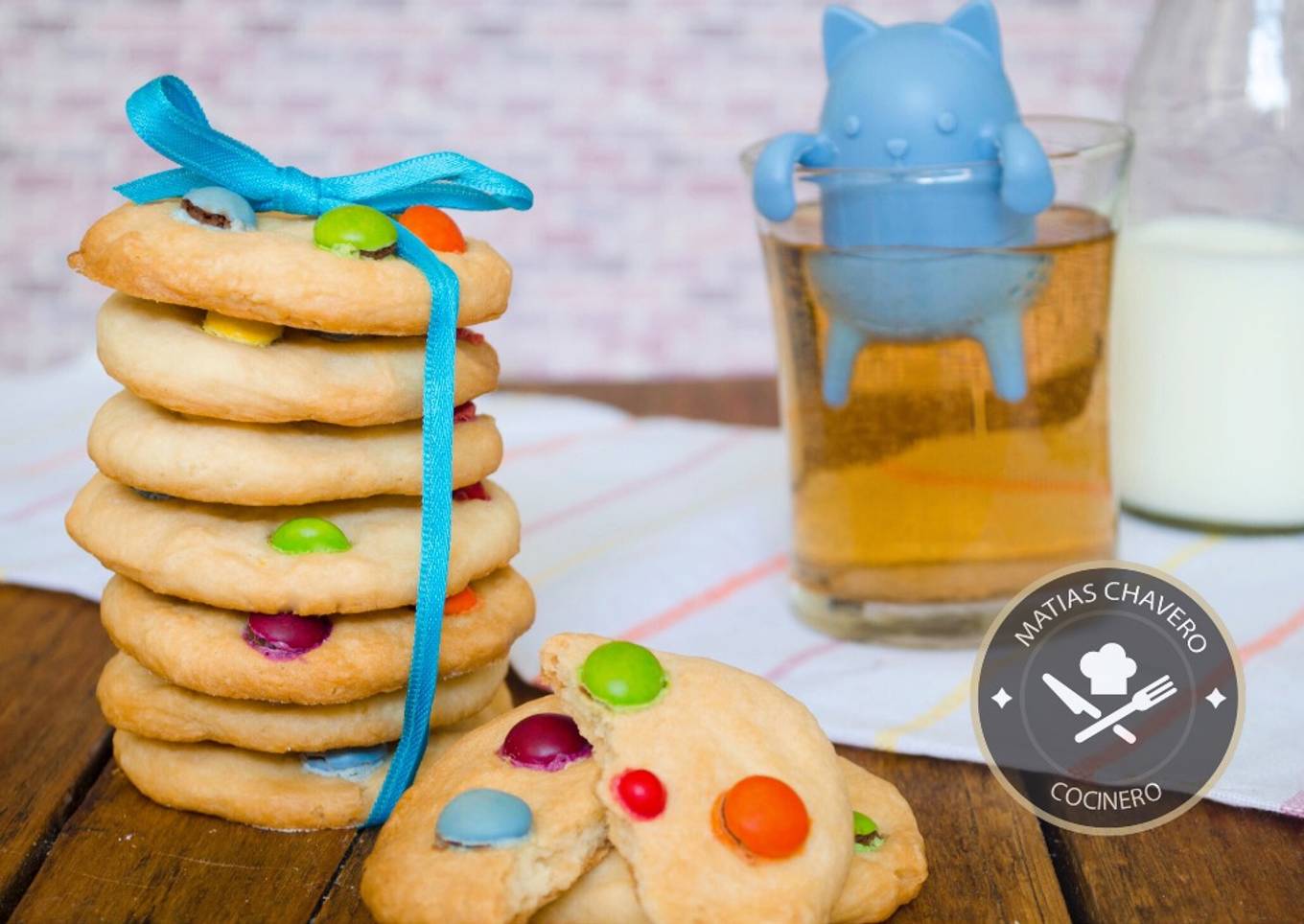 Cookies con chips de chocolate