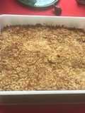 Crumble de manzana