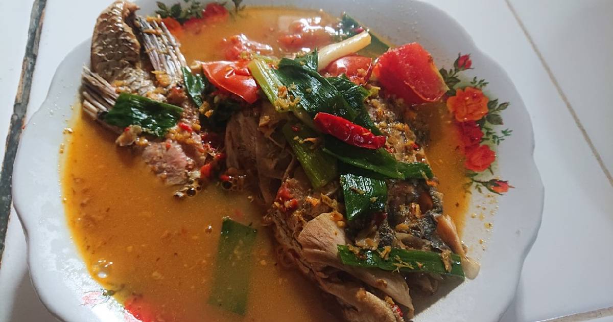 Resep Gulai Kepala Kakap Oleh Trie Ummu Shofiyya Cookpad