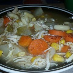 A picture of Homemade Chicken Noodle Soup.