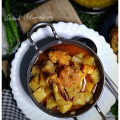 Foto di লাউ চিংড়ি(lau chingri recipe in Bengali)