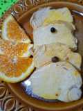 Petto di pollo all'arancia e ginepro