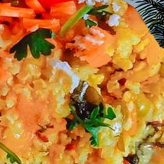 A picture of Proso Millet Pulav / Khichdi.