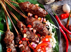 Foto resep Sate Buntel Daging Kambing
