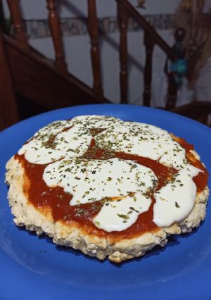 Una foto de Pizza de avena ✨