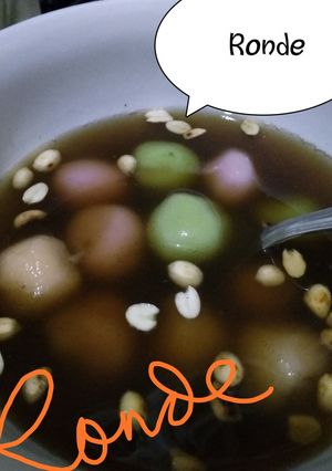 Foto resep Ronde isi kacang