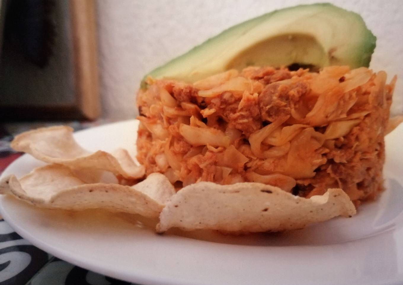 Tinga de pollo, estilo veracruzano