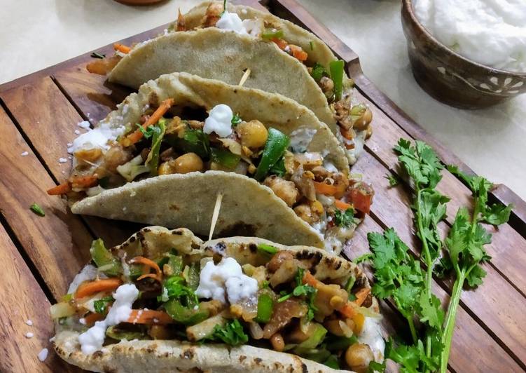 Simple Way to Make Any-night-of-the-week Desi tacos