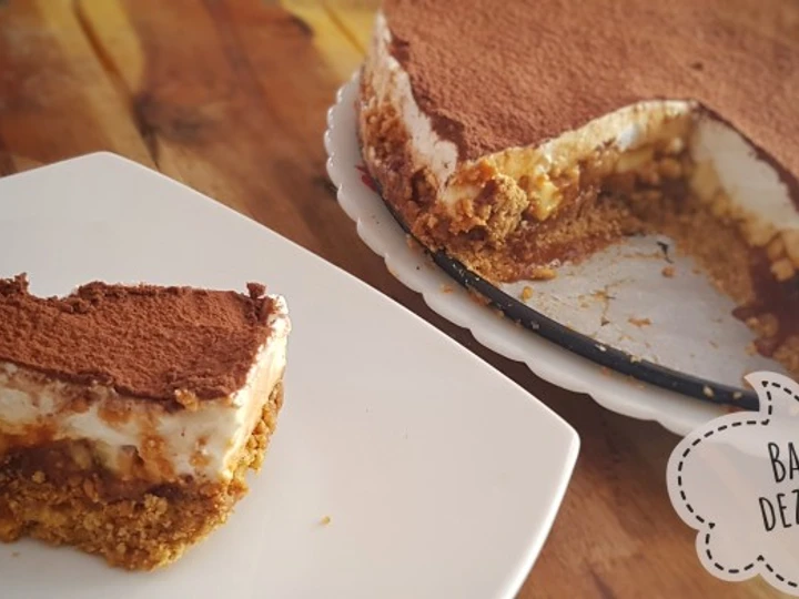 Cara Mudah Menyiapkan Resep  Banoffee Pie (with salty caramel sauce) yang Bikin Ngiler, Sempurna