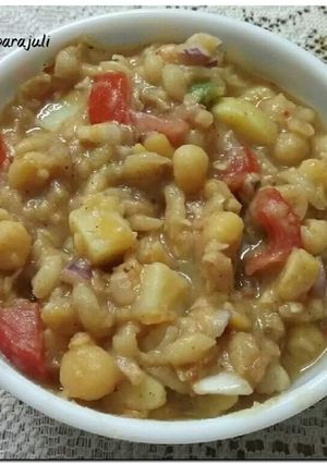 A picture of White matar.... Street food.