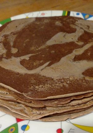 Una foto de Panqueques sin lácteos