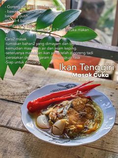 Gambar Ikan Tenggiri Masak Cuka