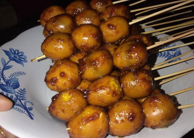 Resep Sate Telur Puyuh Oleh Fatma Wati Cookpad