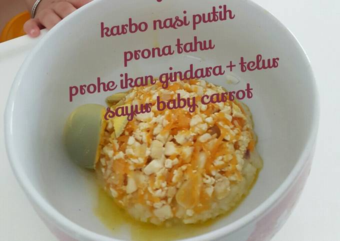 Bagaimana Membuat Mpasi Tim nasi gindara 10 month+ yang Menggugah Selera