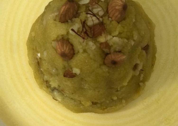 Simple Way to Prepare Any-night-of-the-week Mango-Kesari Halwa