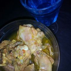A picture of Chicken psoup.