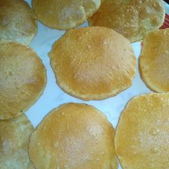 A picture of Mithi puri (sweet puri).