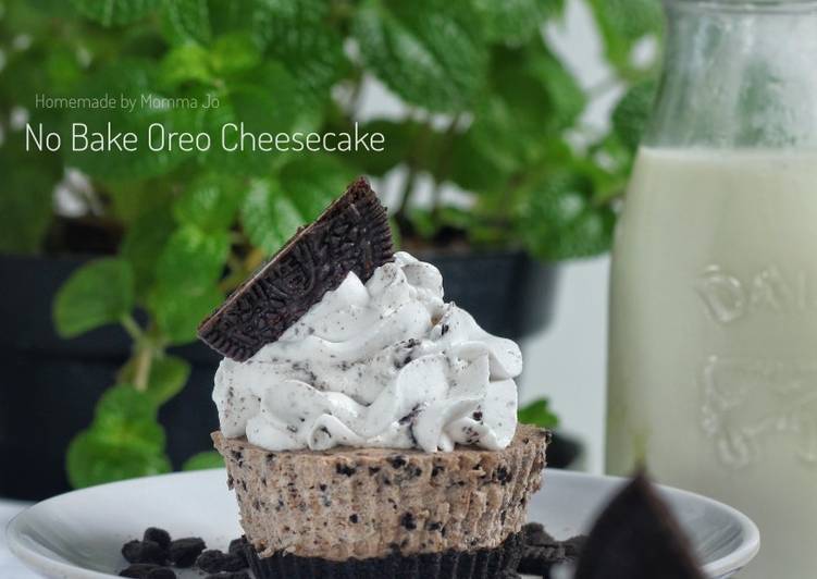 No Bake Mini Oreo Cheesecake