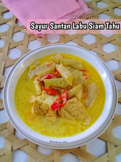 Foto resep Sayur Santan Labu Siam Tahu