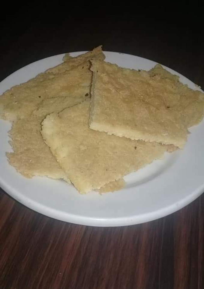 Una foto de Fainá casera