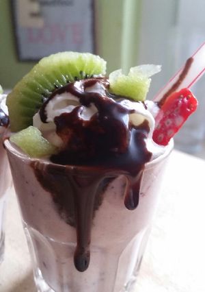 Φωτογραφία της συνταγής Smoothie μπανάνας με καφέ!!! ☕