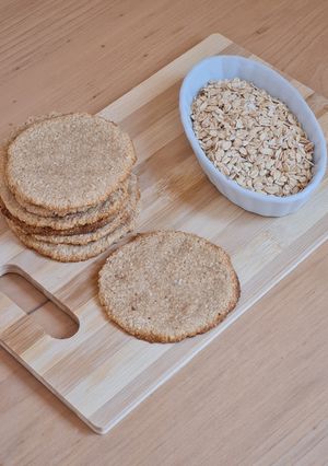 Una foto de Galletas rústicas de avena y yogurt 🥣 🥛