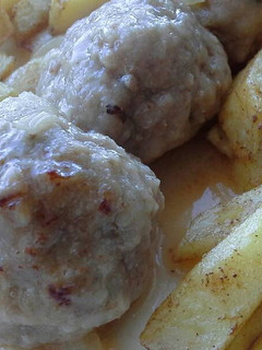 Una foto de Albóndigas rellenas de mozzarella