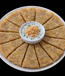 bánh chuối hấp bột năng