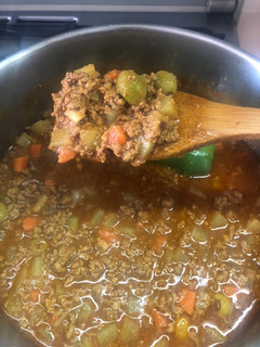 Una foto de Picadillo a la Sonorense potencializado