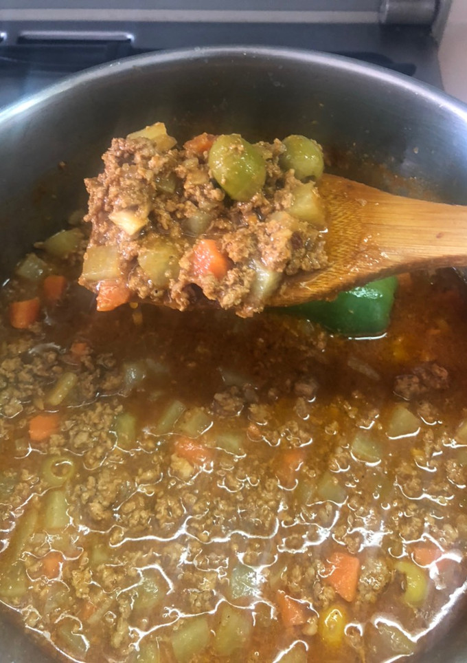 Una foto de Picadillo a la Sonorense potencializado