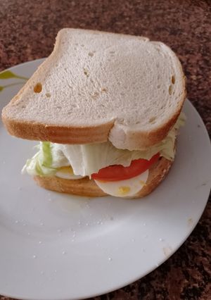 Foto principal de Sándwich Vegetal de Huevo