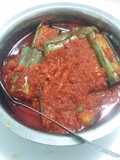 Tumis Terong pedas