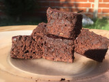 Brownie saludable y opcional vegano