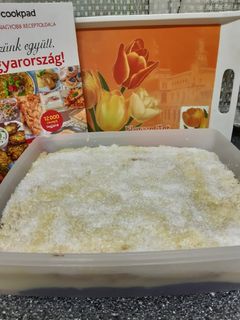 Pudingos-kekszszelet recept fotója