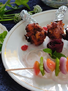 A picture of तंदूरी चिकन लोली पॉप (tandoori chicken lollipop recipe in Hindi).