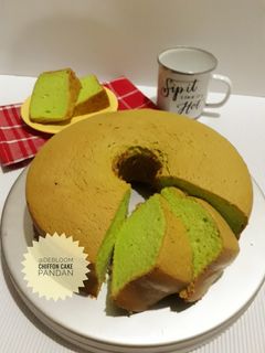 Foto resep 388. Chiffon Cake Pandan (PR_AnekaChiffon)