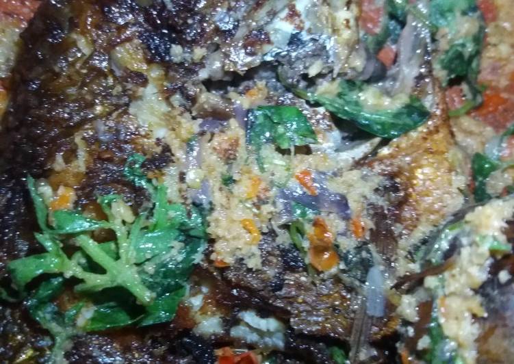 Resep Ikan mujaer sambal kemangi mantap👍👍👍 Lezat
